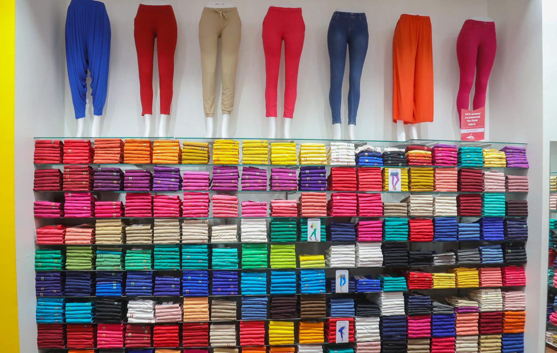 Buy Grey Leggings for Women by Go Colors Online | Ajio.com-anthinhphatland.vn