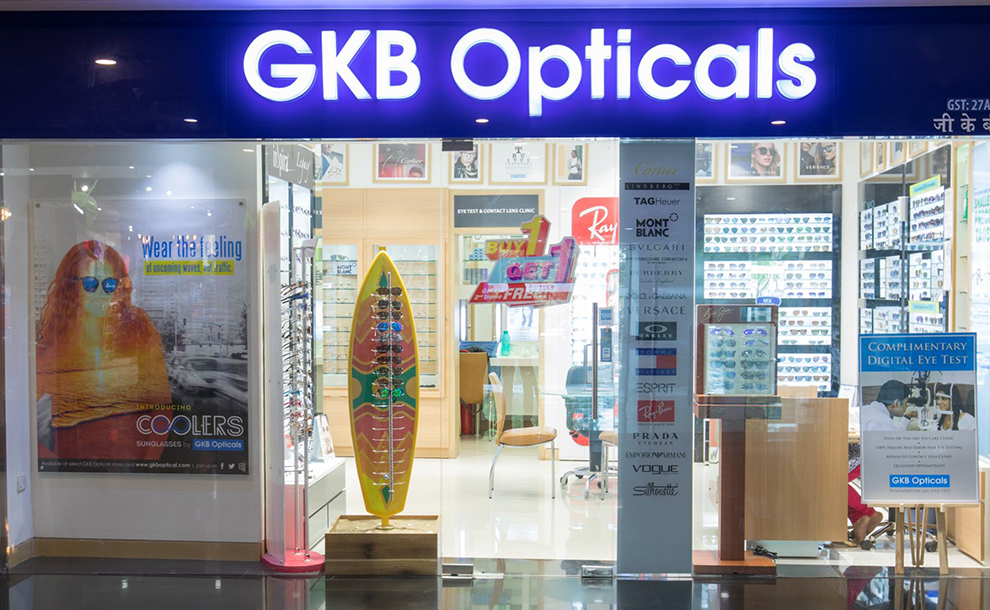 GKB Opticals - Eyewear & Watches - Infinti Mall Malad.