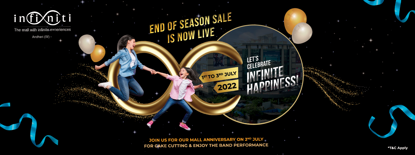 Mall Anniversary Andheri - Infiniti Mall Best Shopping Malls Malad, Andheri, Mumbai, India