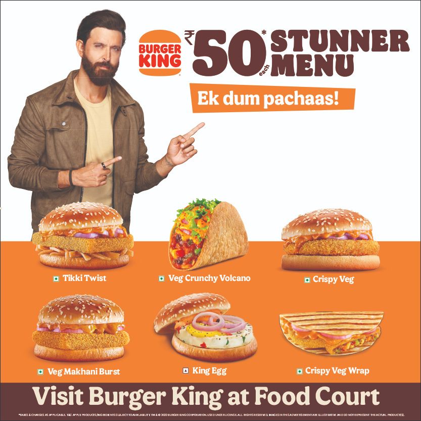 
                                 Burger King Infiniti Mall, Best Mall of Mumbai Western Suburbs Malad, Andheri, Mumbai, India