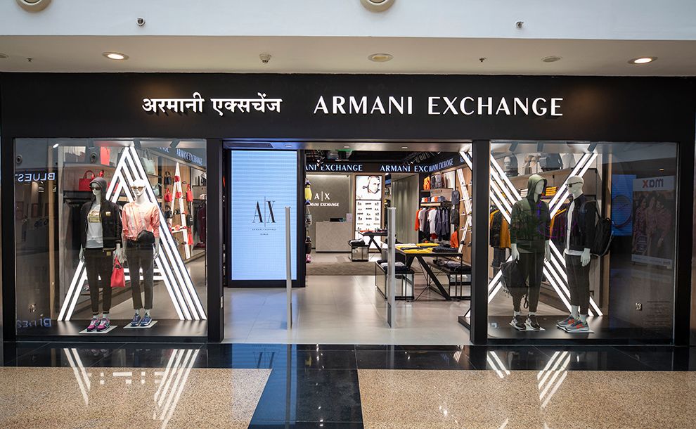 Best malls in Mumbai Armani Exchange, Unisex Malad Infiniti Mall (2)