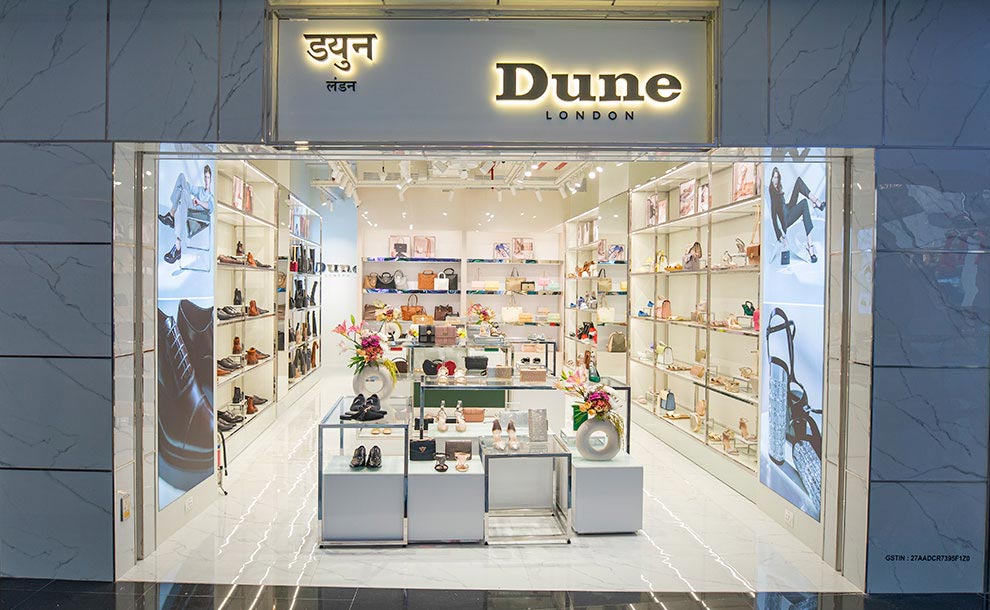 Dune London footwears store Malad