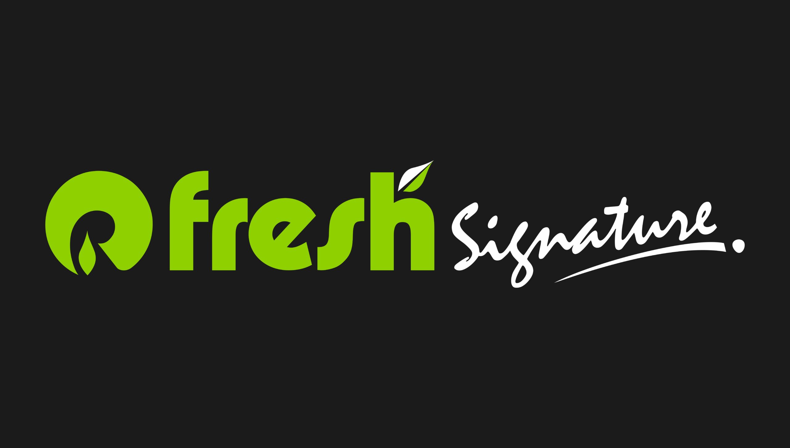 Fresh signature logo