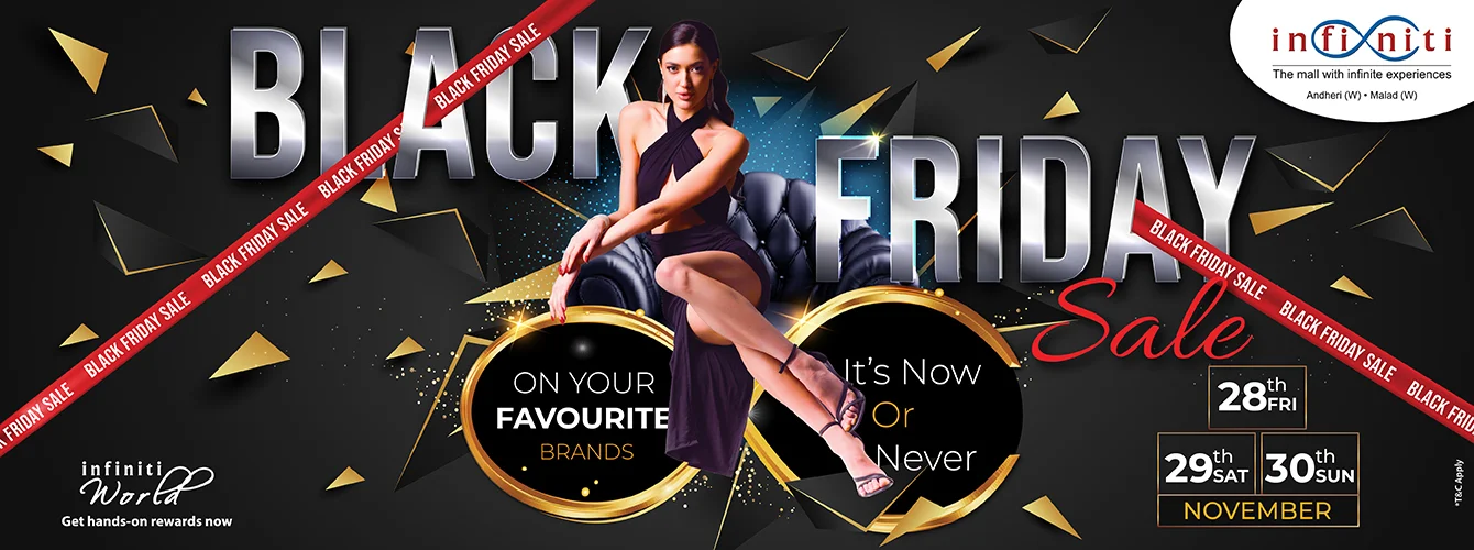 Black Friday Sale at Infiniti Mall
