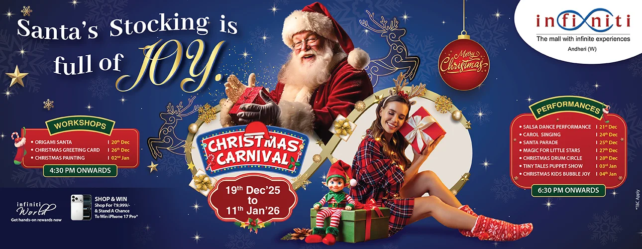 Christmas Carnival at Infiniti Mall, Andheri
	