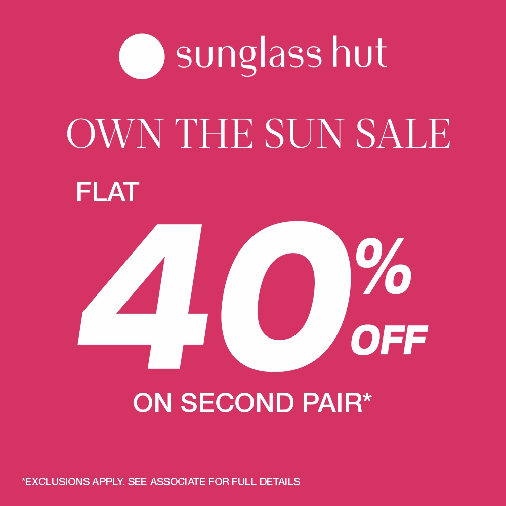Sunglass Hut Offer Image