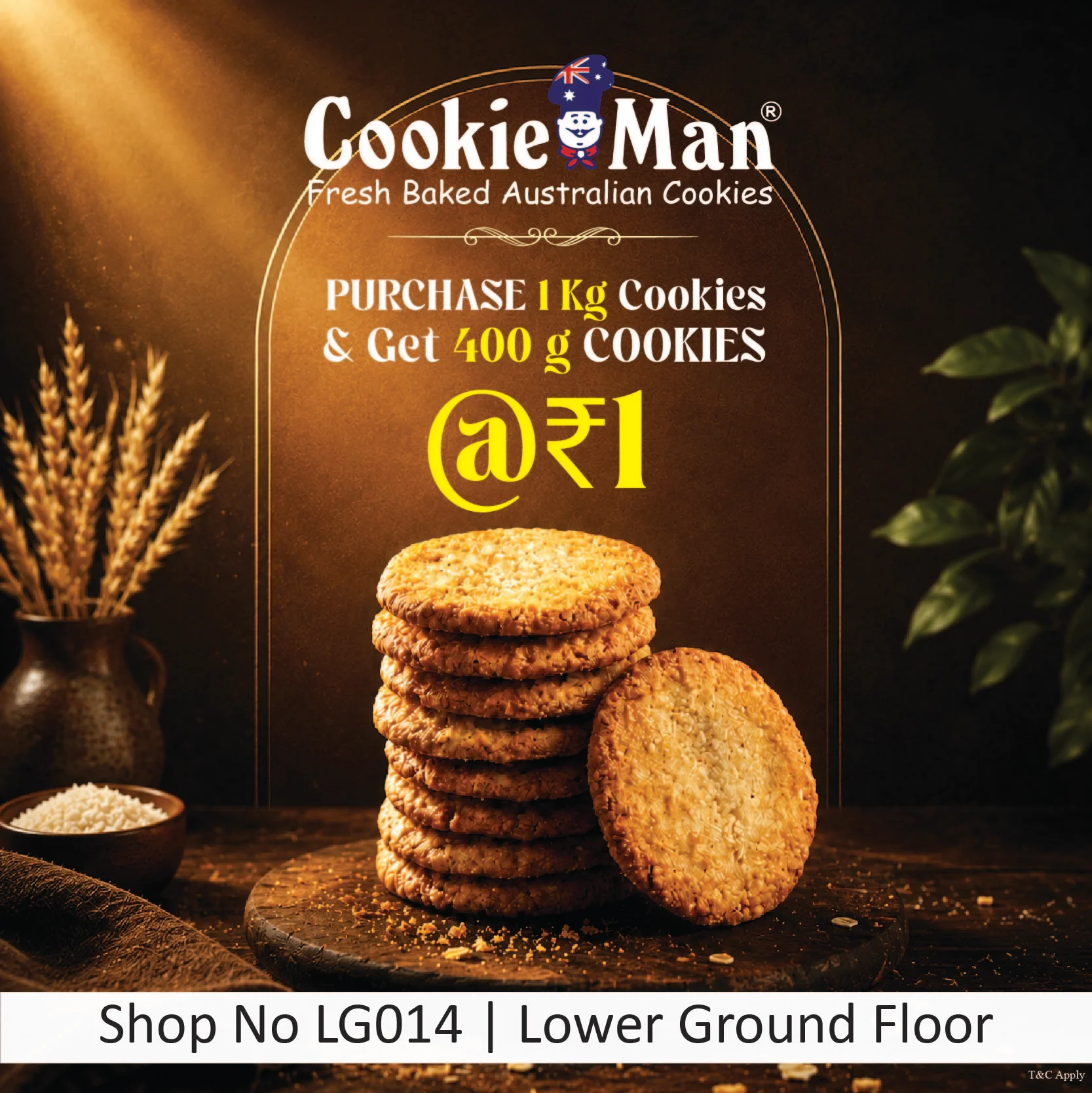 Cookie Man Offer Infiniti Malad